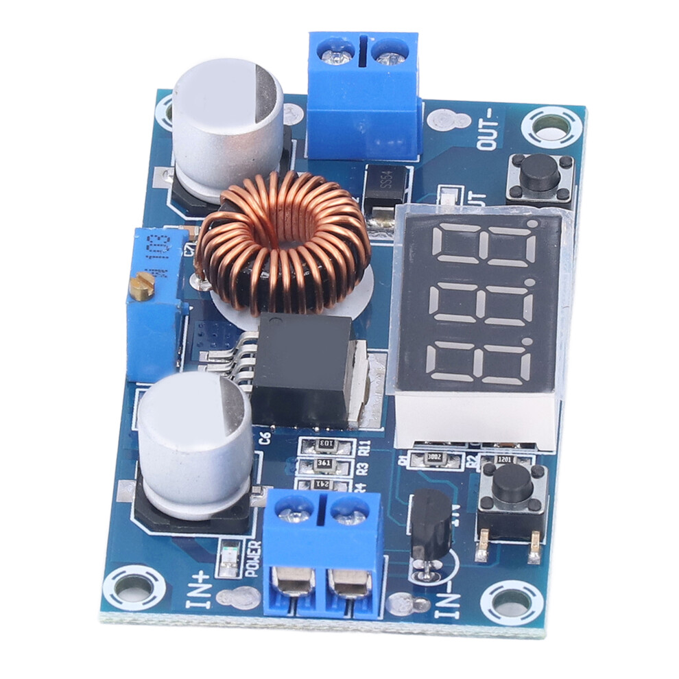 Xl4015 5A 75W Adjustable Voltage Regulator Board With Digital Display 4081332965195