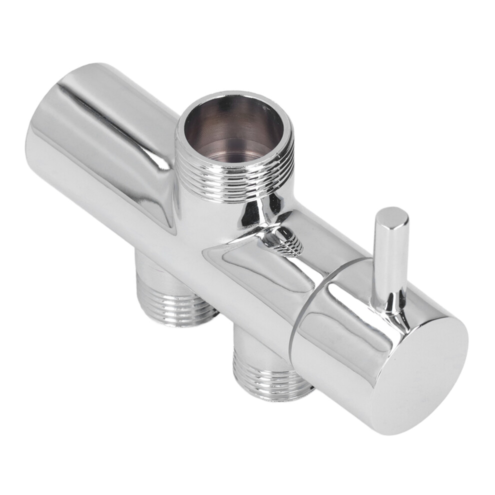 Universal Chrome G3/4 To G1/2 Leakproof Shower Diverter Valve 8771332965528