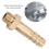 Lightweight 10mm Gas Valve Adapter with Extra Rubber Rings for Camping 8