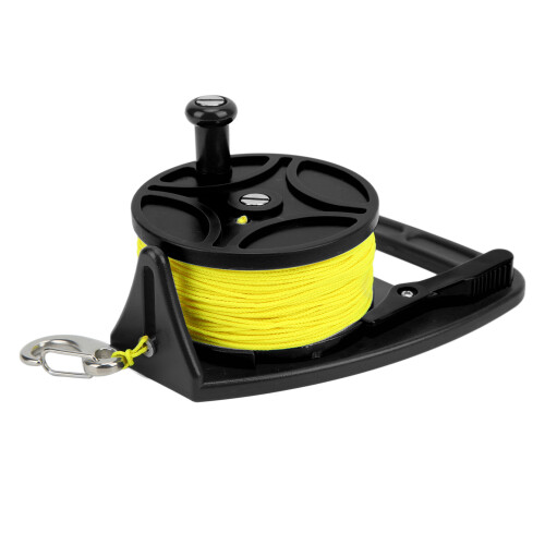 Mulinello subacqueo 83m/90.8yd Linea Nera Clip a Ruota 1