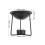 Chauffe-arôme triangulaire en fer 100 ml 109  33 mm 2
