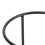 Chauffe-arôme triangulaire en fer 100 ml 109  33 mm 9
