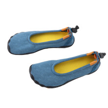 1 Paar Wasserschuhe Schnell Trocknend Antirutsch Atmungsaktiv Gumminenylon Dehnbare Strandschuhe für Surfen Schwimmen Tauchen 43 Blau