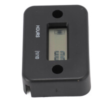 Digital-Stundenmeter Hochpräzise LCD-Anzeige Mini wasserdicht Motor-Stundenmesser Tachometer