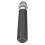 Manicotto per impugnatura del microfono con strass nero 18x6cm 11