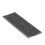 Manicotto per impugnatura del microfono con strass nero 18x6cm 15