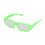 4 gafas de eclipse solar de ABS Negro/Verde/Naranja 15