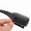 7.1mm Microfono da spalla 50mW Nero 2-Way XIR P8268 U94 12