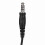 7.1mm Microfono da spalla 50mW Nero 2-Way XIR P8268 U94 3