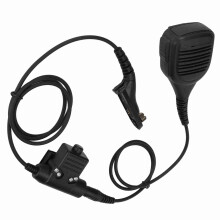 7.1mm Microfono da spalla 50mW Nero 2-Way XIR P8268 U94