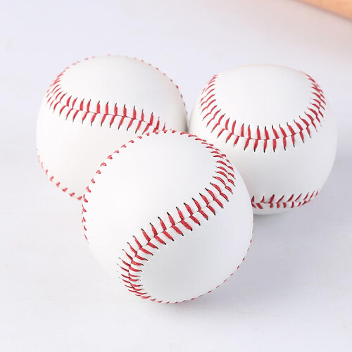 Soft Practice Baseballs Sports Exercise Soft Balls Training Baseball for Team Game Competition Training 1