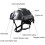 Airsoft PJ Tactical Helmet NVG Mount Side Rail Tan 2