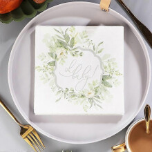 10 packs (20 pieces/pack) Christmas leaves Colorful printed napkin paper towel Western restaurant get