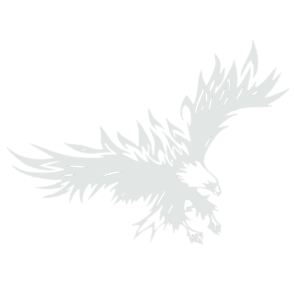 Eagle Car Decal Diy Eagle Sticker-Universal White 7901332985870