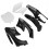 Kit de carénage en plastique 7 pièces pour Orion 47/49cc noir 14