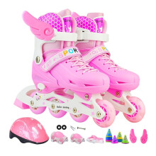 Roller Skates, Red, Size 41, Standard Wheels