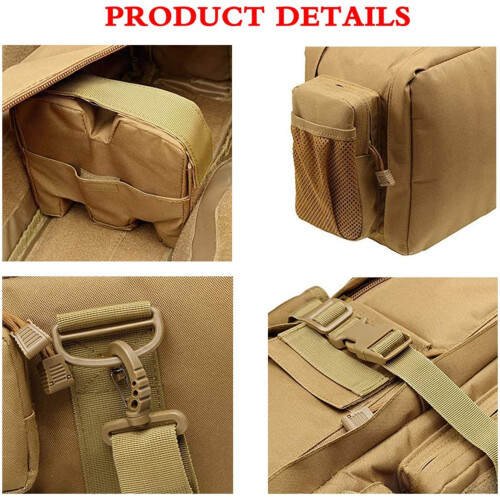 Rifle Backpack Soft Rifle Case 100 cm Double Gun Case Green 2