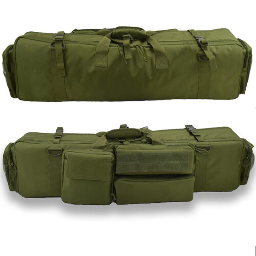 Rifle Backpack Soft Rifle Case 100 cm Double Gun Case Green