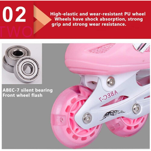 Roller Skates Red Size 40 With Normal Wheels 1