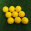 Field Training Baseballs Studded Design Yellow Color 22,9 cm 5