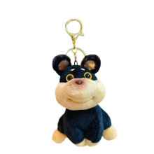 Bee Dog Plush Keychain Cuddly Toys Keychain Ornament Creative Keychain Charm