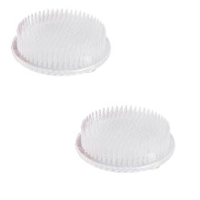 Pack Of 2 Flower Frog,Clear Plastic Pin Frog Flower Arrangement Holder