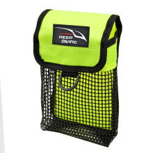 bag for diving equipment, finger roll, Marker, buoy, mesh storage bag, snorkeling equipment, holder green