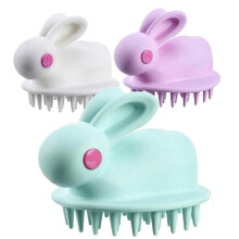 Scalp Massager Shampoo Brush (pack 3 ) Scalp Massager Siliscrub Silicone Hair Massager Scalp Exfolia