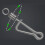Fishing Swivel With Welded Rings 10 3