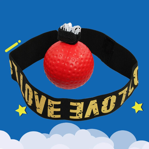 Boxing Reflex Ball with Headband for Reaction, Speed, Combat Training 1