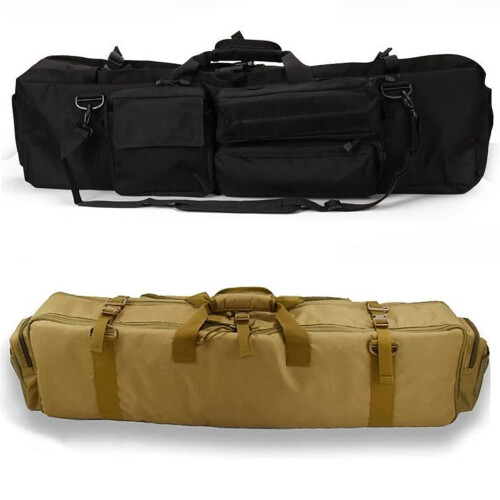 Tactical Rifle Case, Soft Padded Gun Bag for Black