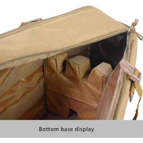 Tactical Rifle Case, Soft Padded Gun Bag for Black 2