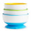 Stay Put Suction Bowl,Yellow, Green & Blue 3 Pack 5