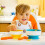 Stay Put Suction Bowl,Yellow, Green & Blue 3 Pack 3