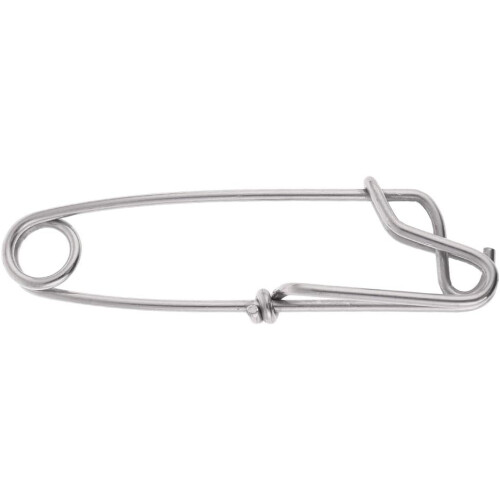 Cord Clips 5-Pieces, Stainless Steel, Snap Closure 2