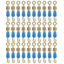 20/30 pieces robust ball bearing swivels with welded rings, highstrength stainless steel, fishing swivels, snap swivels