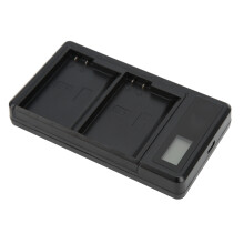 Cargador USB-C dual LCD EN-EL15 2x8.4V 0.6A Color