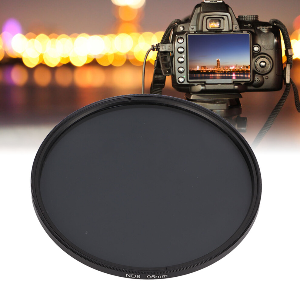 95Mm Nd8 Multi Coated Neutral Density Lens Filter For Digital Cameras 4621332994100