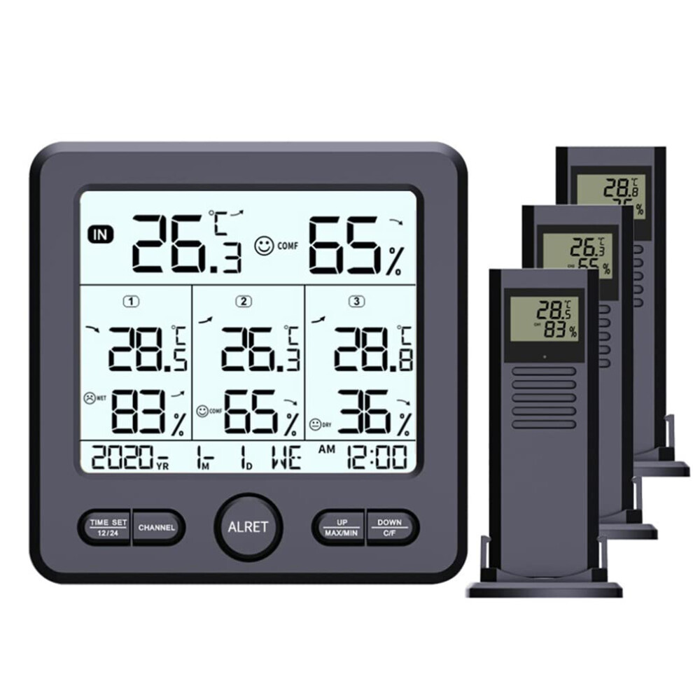 Lcd Digital Thermometer Hygrometer, Wireless Weather Station 6493810488924