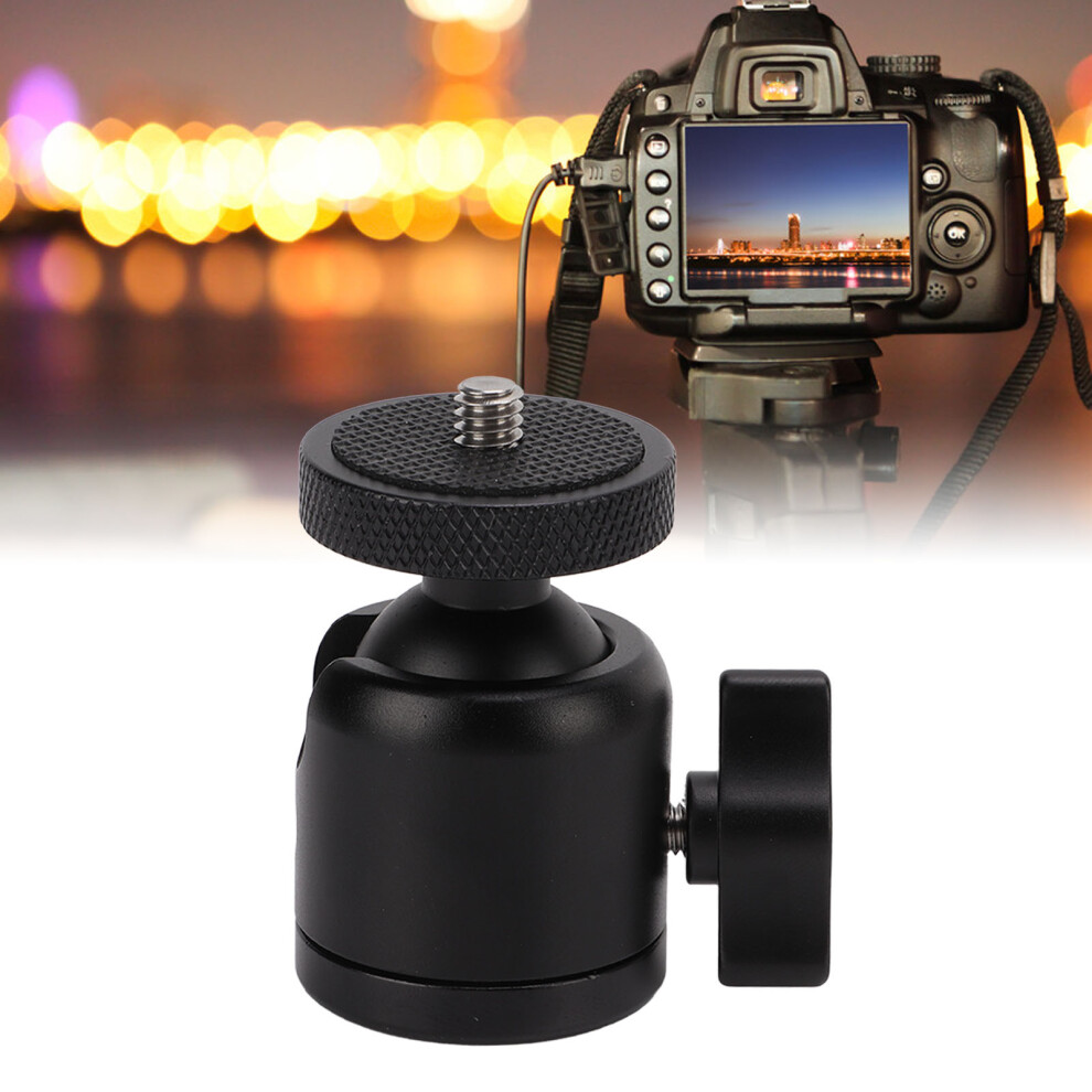 360 Swivel Tripod Head Adapter For Slr Mirrorless Cameras, Aluminum 6901332994187