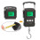 Portable Electronic Scale, 165lb/75kg LCD Backlit Digital Fish Scale, Hook Hanging Scale with Measur 1