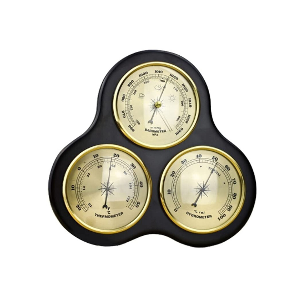 Traditional Weather Station, Barometer With Thermometer And Hygrometer Without Dough 6276012188911