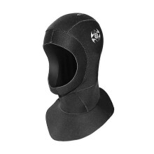 3mm Neoprene Scuba Diving Hood with Shoulder Wetsuit Hood Snorkeling Hat Headgear(L)