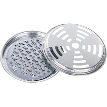 Mosquito Coil Holder, 4 Pack Tin Coil Burner (Silver)
