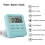Digital Timer with 3 in 1 Clock/Alarm Clock Function, Magnetic Kitchen Timer, Countdown Stopwatch Ti 2