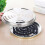 Mosquito Coil Holder, 4 Pack Tin Coil Burner (Silver) 3