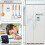 Digital Timer with 3 in 1 Clock/Alarm Clock Function, Magnetic Kitchen Timer, Countdown Stopwatch Ti 3