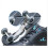 Adjustable Quad Roller Skates 2in1 Inline Black EU 43 4
