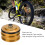 Testa sterzo da 44 mm, cuscinetti doppi e forcella anteriore MTB da 110 g 5
