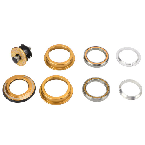 Testa sterzo da 44 mm, cuscinetti doppi e forcella anteriore MTB da 110 g 1